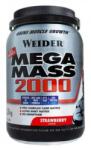 Weider Mega Mass 2000, Strawberry - 1500 grams