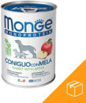 Monge Monoprotein Fruits Pate Konzerv Kutyáknak (Nyúl és Alma) - 24x400 g - mancsbazis