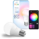 Philips Hue 8720169392182 LED intelligens izzó Essential | 8W E27 LED | 806lm | 2200-6500+RGBK | fényerőszabályzó | rgb - színes | intelligens | HUE