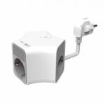  Prelungitor cu 3 x Schuko + 1 x USB-A + 1 x USB-C 1.4m Alb, Technik EXTS-3S1.4M/USBC2-THK (EXTS-3S1.4M/USBC2-THK)