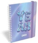 Lizzy Card Határidőnapló 2026 heti B/6 LIZZY spirálozott gumis Fun (21588)