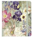 Lizzy Card Határidőnapló 2026 heti B/5 PLANALL New Classic keményfedelű gumis Violet (21553)