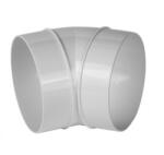  Awenta KO125-23/45 műanyag 45-fokos könyök