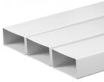 Awenta KP204-15 lapos PVC légcsatorna 60X204mm/1, 5 m