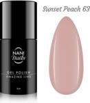 Naní gél lakk Amazing Line 5 ml - Sunset Peach