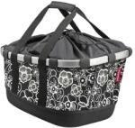 KLICKfix Reisenthel GT hátsó hordozókosár Fekete FLEUR
