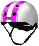 Melon Dupla rózsaszín fehér kerékpáros sisak XXS/S