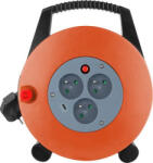 Strend Pro hosszabbító, H-10 m, 3x 16 A, dobon, USB C (STP01215725)