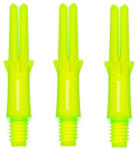 L-Style darts Dart szár extra rövid L-Style Locked Straight neon citromsárga, 30mm
