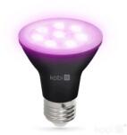  LED grow 7W E27 izzó LED PLANTY B 1200K black 004013 (KOBI-004013)