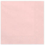 PartyDeco Szalvéta 33x33cm egyszínű 20db, Rózsaszín (LUFI423239)