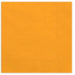 PartyDeco Szalvéta 33x33cm egyszínű 20db, Narancssárga (LUFI287254)