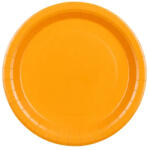 Partydeco Papírtányér 18cm 6db Narancssárga (LUFI800609)