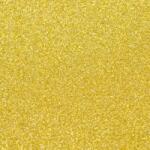  Csillámos öntapadós dekorgumi, arany. A4-es méretű, 2 mm vastag