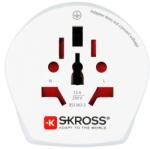 SKROSS Adapter, Ausztráliába, Kínába, Európába utazóknak, földelt, SKROSS (SKAD500210) - irodasziget
