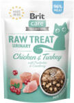 Brit BRIT Raw Treat Urinary, Pui și Curcan, punguță recompense pisici sterilizate, sistem urinar, 40g