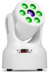 BeamZ NOVA68G-WH Moving Head cu efect wash si gobo, 7x LED RGBW, DMX, alb, BeamZ (156.014)