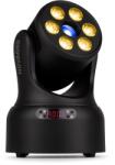 BeamZ NOVA68G-BK Moving Head cu efect wash si gobo, 7x LED RGBW, DMX, negru, BeamZ (156.013)