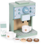 ECOTOYS Espressor din lemn pentru copii, set barista 8 piese ECOTOYS Bucatarie copii