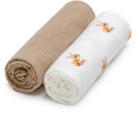 T-TOMI Bio muszlin textilpelenka 2db-os Bunny
