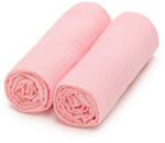 T-TOMI Bio muszlin textilpelenka 2db-os rózsaszín