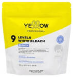 Yellow Yellow Professional Bleach Pudra Decoloranta 9 Tonuri, 500g - Blond Platinium Ultra Clar, Fara Compromisuri