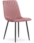 FDY Scaun Bucatarie/Dining Clay Catifea Roz - finday - 224,99 RON
