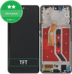 Honor Magic6 Lite - Ecran LCD + Sticlă Tactilă + Ramă (Midnight Black) TFT, Midnight Black