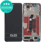 Honor 200 - Ecran LCD + Sticlă Tactilă + Ramă (Black) OLED, Black
