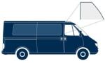 TRUCKTEC Elemente decorative/protectie, geamuri laterale TRUCKTEC 01.67. 161 (01.67.161)
