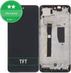 Motorola Moto G84 XT2347 - Ecran LCD + Sticlă Tactilă + Ramă (Black) TFT, Black