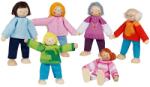 Goki Детски комплект гъвкави кукли Goki - Модерно семейство (51496)