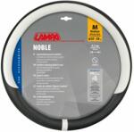 LAMPA Husa volan Skeentex Noble - M - Ø 37/39 cm - Negru/Alb
