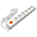  Prelungitor Cu Intrerupator Ritech 6P 3X1.5 / 3M (60954)