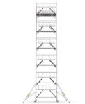 CAGSAN ProTUBE LN1070_(240) gurulóállvány - dupla széles (Munkamagasság: 12, 7m) (ProTUBE LN1070_(240))