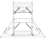 CAGSAN ProTUBE LN320_(240) gurulóállvány - dupla széles (Munkamagasság: 5, 2m) (ProTUBE LN320_(240))