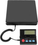  Digitális skála, széles mérlegelési platform, pontos mérés, fekete