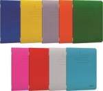 Herlitz Caiet A5 48 file, coperta PP, patratele, colturi rotunjite, 10buc/set, diverse culori PCKHZ9497670