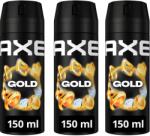 AXE Triopack Gold 150 ml (3x8710447249017)