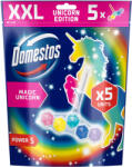 Domestos Bloc de reîmprospătare pentru toaletă Domestos Power5 Magic Unicorn (5x50g) (8720182917539)