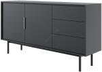 Wipmeb Sp. z o. o Комод ELI 154x82x39 см, черен (WM0119)