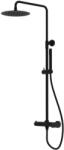 Lavita Spark set de duș perete cu duș de ploaie negru 5900378342298 (5900378342298)