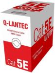 Q-Lantec KIU5PVC305NC U/UTP Cat5e Patch Kábel 305 m - Szürke