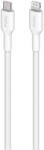 Puro Elektrik Puro Fabrik Type-C-Lightning Kábel 120 cm-Fehér