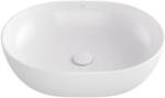 Besco Moya mosdótál 48.5x35 cm ovális mosdótálak fehér UNC-49-MOB (UNC49MOB)