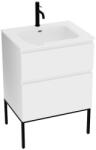 Lavita Topeka mosdó szekrénnyel 60 cm fehér 5900378345534 (5900378345534)