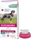 EUKANUBA Eukanuba Daily Care Adult Mono-Protein Salmon 12kg + INGYENES Eukanuba tál!