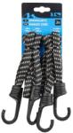 M-Wave Bungee Multi 60 4-szálas extra erős csomagtartó leszorító gumipók, 60 cm, párban, fekete-fehér