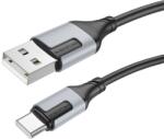 BOROFONE CABLU alimentare si date Borofone BX101, Fast Charging Data Cable pt. smartphone, USB la USB Type-C 3A, 1m, negru 6941991108273 (timbru verde 0.18 lei) (6941991108273)