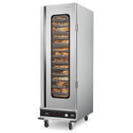 VEVOR Professzionális ételmelegítő szekrény 16 szintes, rozsdamentes acél, 1800W teljesítmény (DXSPBWJBXG1689YFVV2)